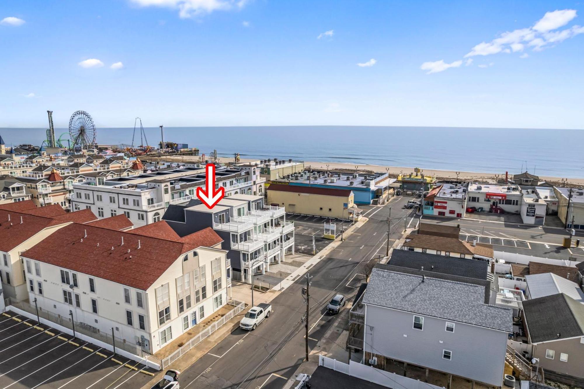 Beach House Steps Away From The Boardwalk And Beach With Ocean Views In Seaside Heights! Ngoại thất bức ảnh