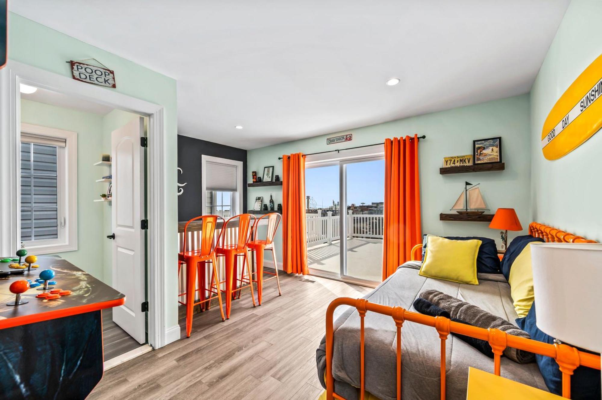 Beach House Steps Away From The Boardwalk And Beach With Ocean Views In Seaside Heights! Ngoại thất bức ảnh