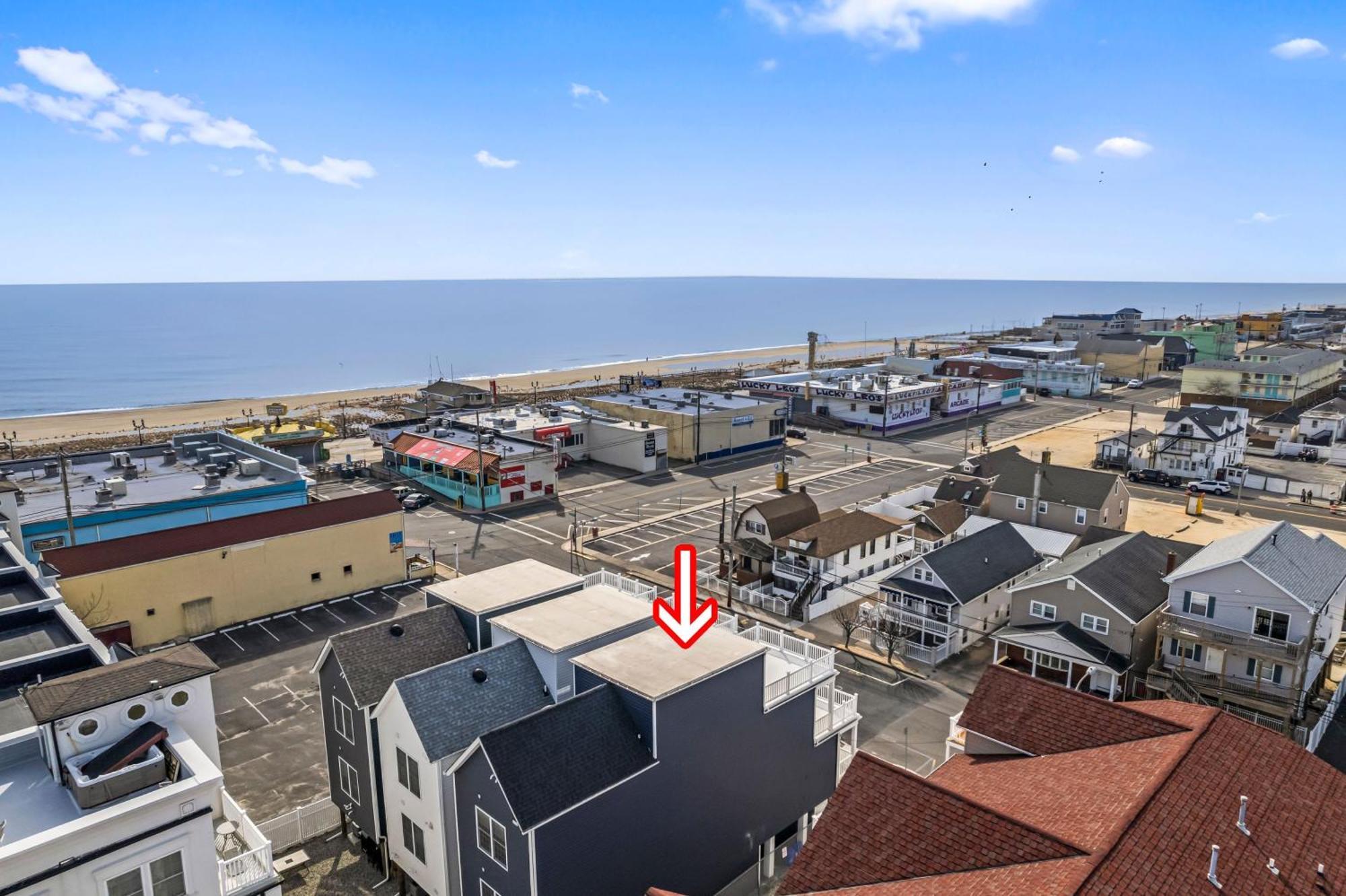 Beach House Steps Away From The Boardwalk And Beach With Ocean Views In Seaside Heights! Ngoại thất bức ảnh